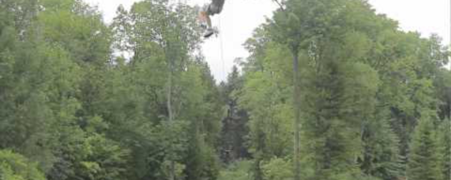 Visiting Treetops Eco-Adventure Park in Oshawa, ON