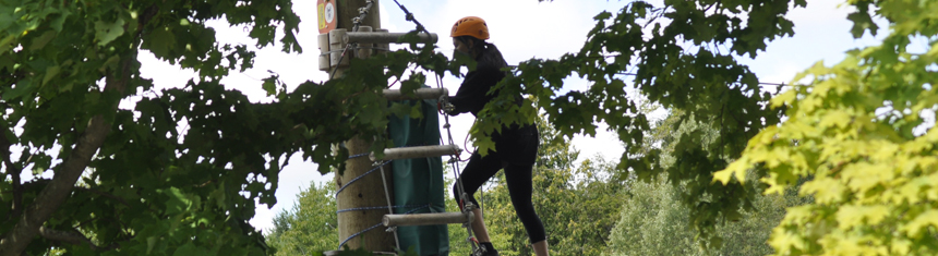 ziplining